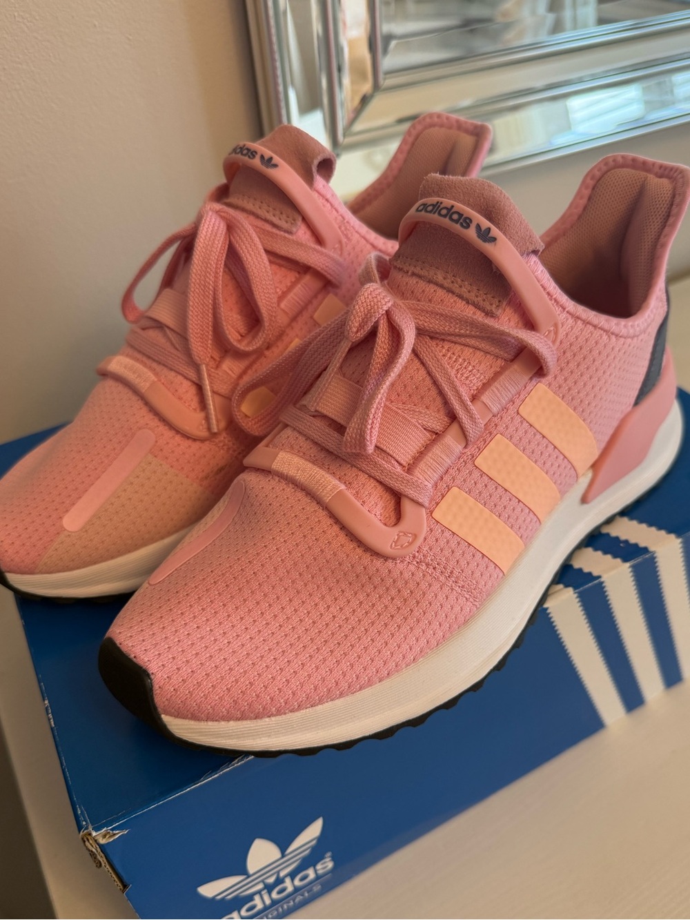 adidas Women’s Pink Running Sneakers
